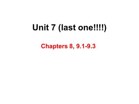 Unit 7 (last one!!!!) Chapters 8, 9.1-9.3. Chemical Bonding and Molecular Geometry Lewis Symbols and the Octet Rule Ionic Bonding Covalent Bonding Molecular.