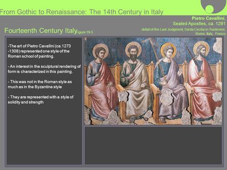 From Gothic to Renaissance: The 14th Century in Italy