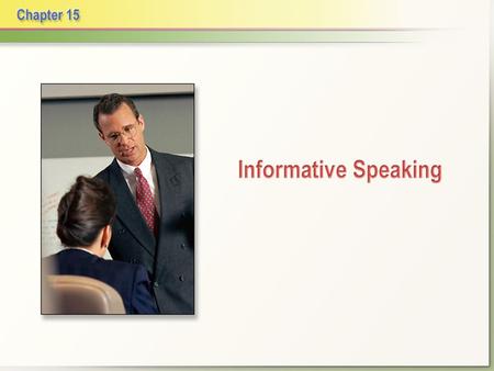 Chapter 13: Special Occasion Speaking – Introduction to Public Speaking