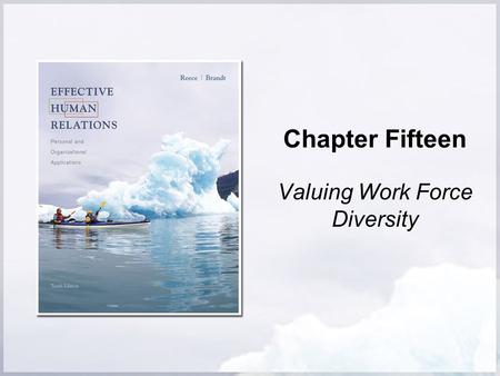 Valuing Work Force Diversity