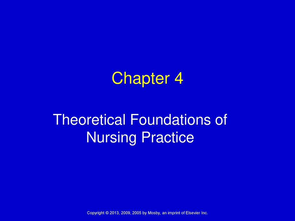 4: Theoretical basis