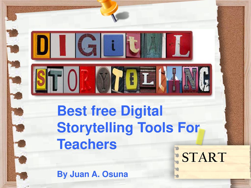 Best free Digital Storytelling Tools For Teachers - ppt download