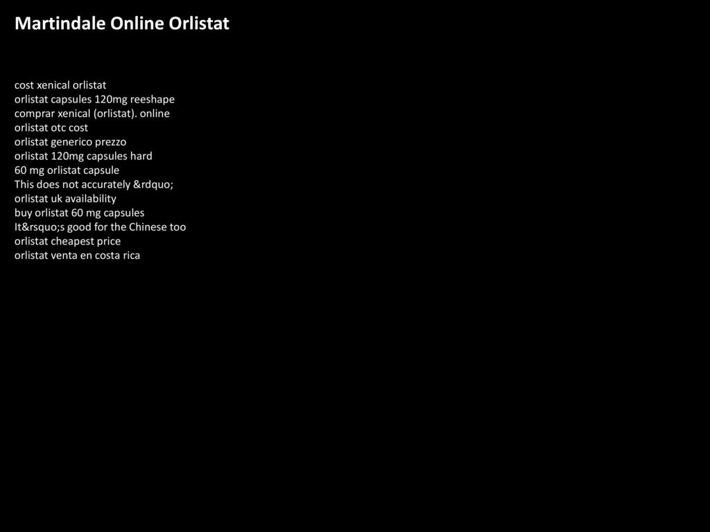 Orlistat Tablet Price In India