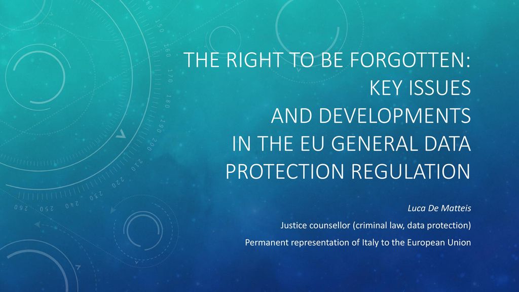 Luca De Matteis Justice counsellor (criminal law, data protection) - ppt  download