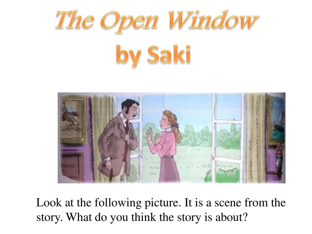 Saki the open window deals