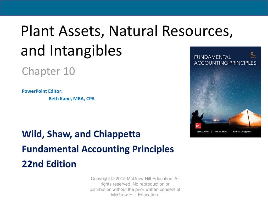 Plant Assets, Natural Resources, and Intangibles - ppt download