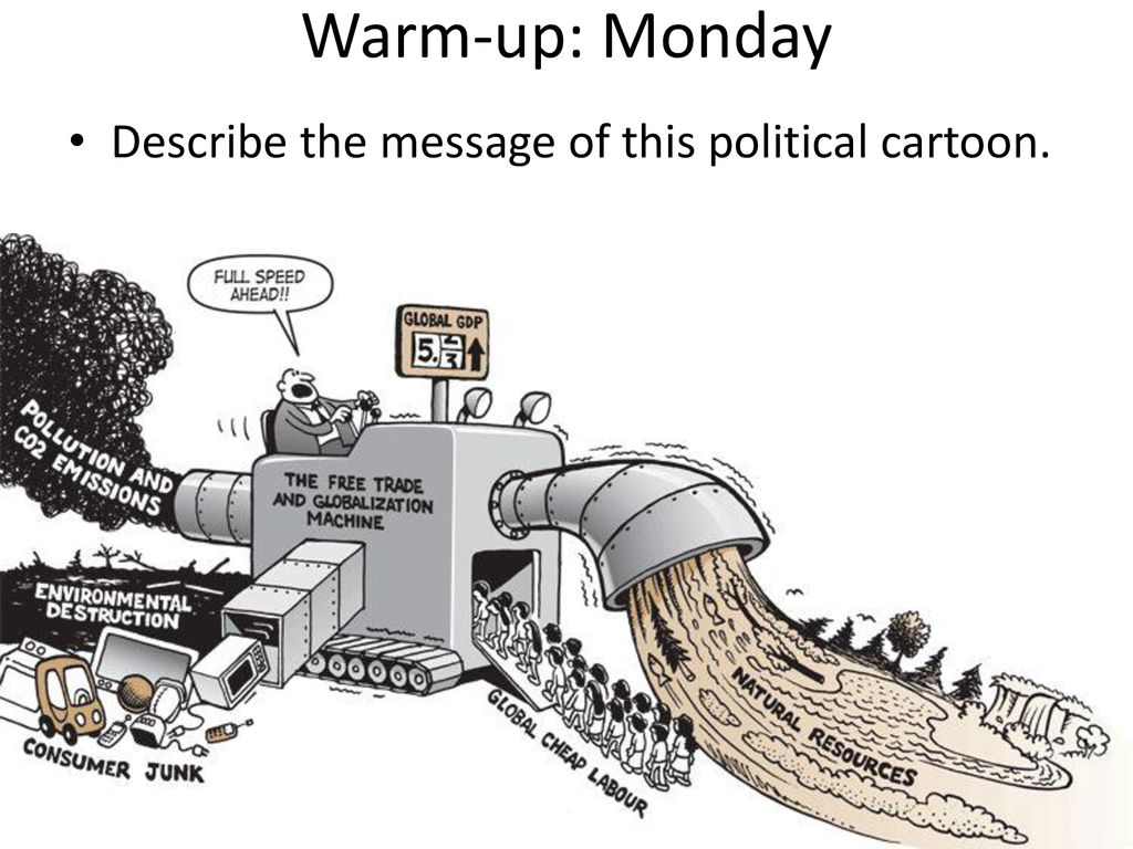 Warm-up: Monday Describe the message of this political cartoon. - ppt  download