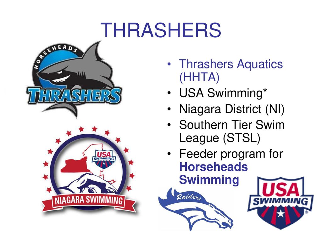THRASHERS Thrashers Aquatics (HHTA) USA Swimming* - ppt download
