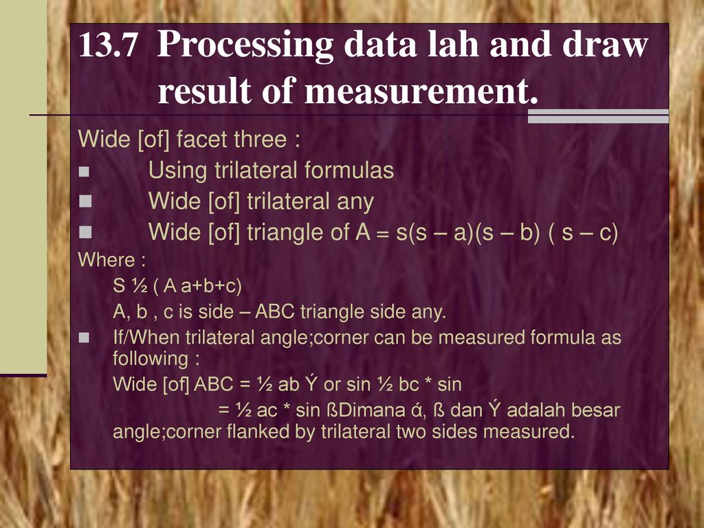 13 7 Processing Data Lah And Draw Result Of Measurement Ppt Download