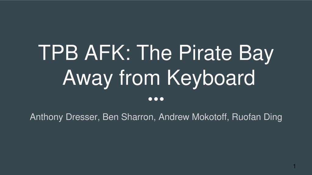 TPB AFK: The Pirate Bay Away from Keyboard (2013) - IMDb