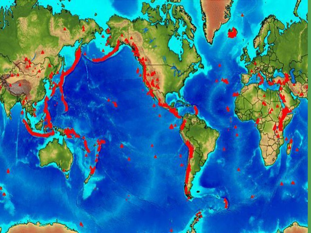 Области вулканов и землетрясений. Карта вулканической активности. Места катастрофических землетрясений. Карта землетрясений и вулканов.