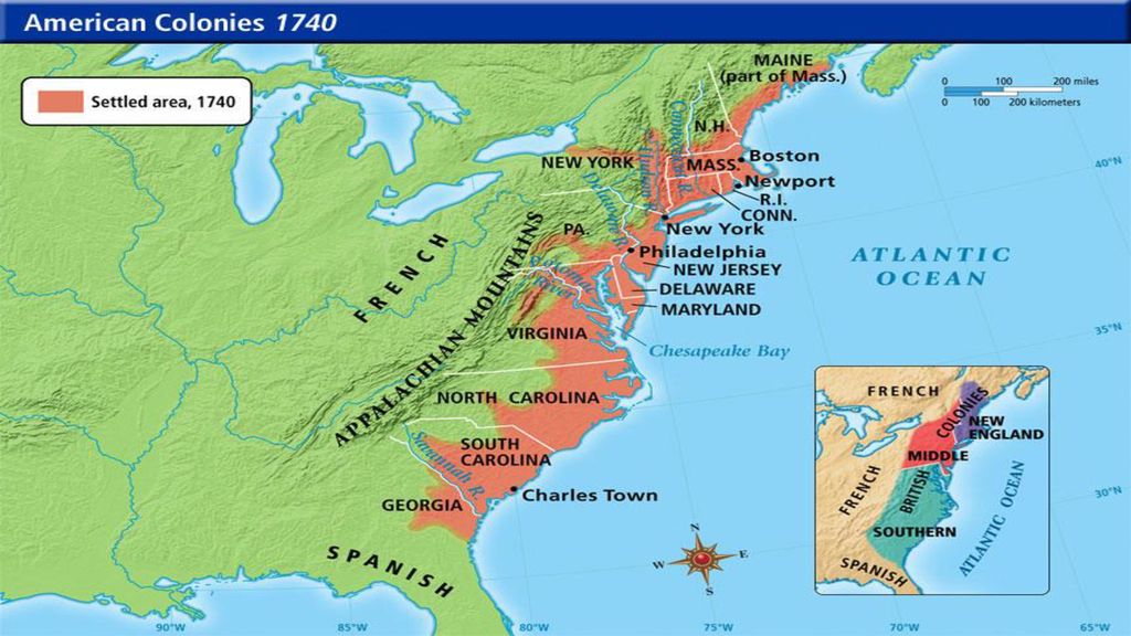 What exactly went on in the British colonies in the New World from the ...