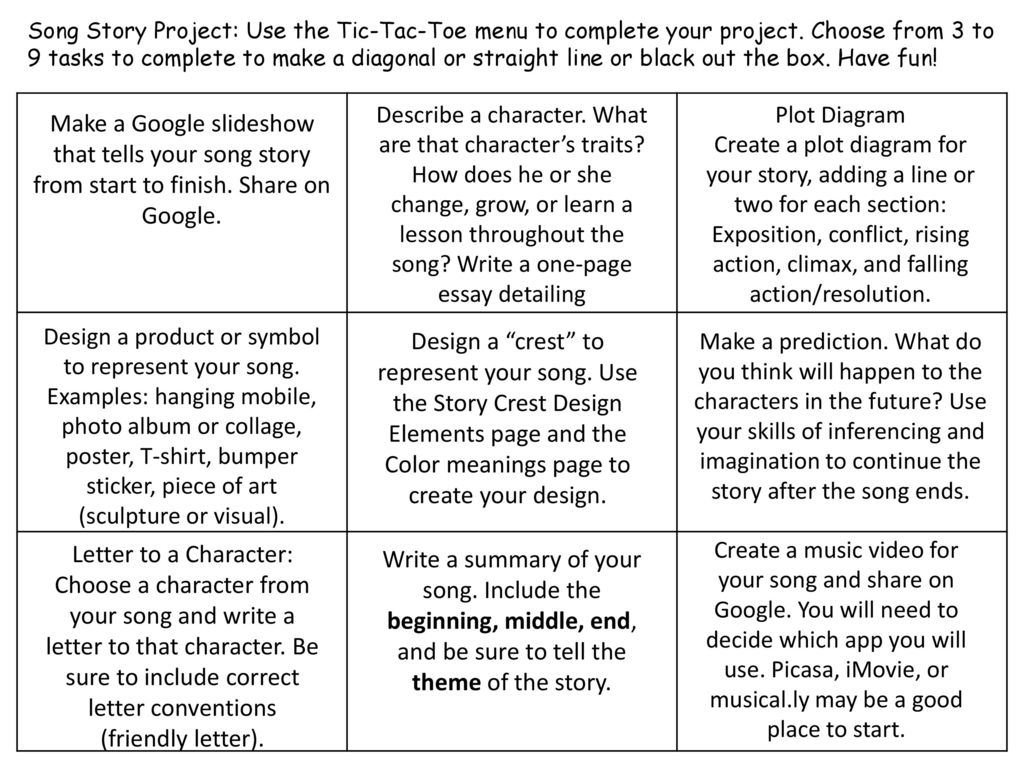 Google Slides TIC-TAC-TOE