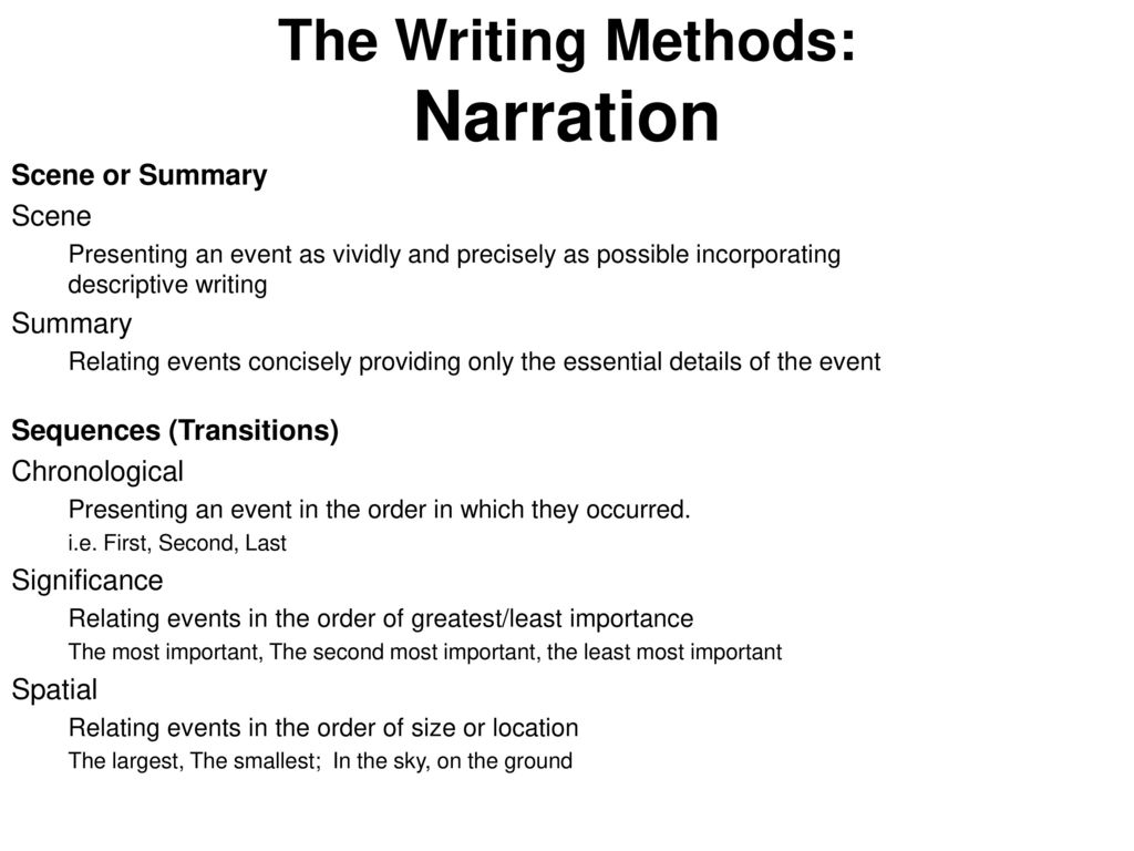 Examples of Narration: 3 Main Types in Literature