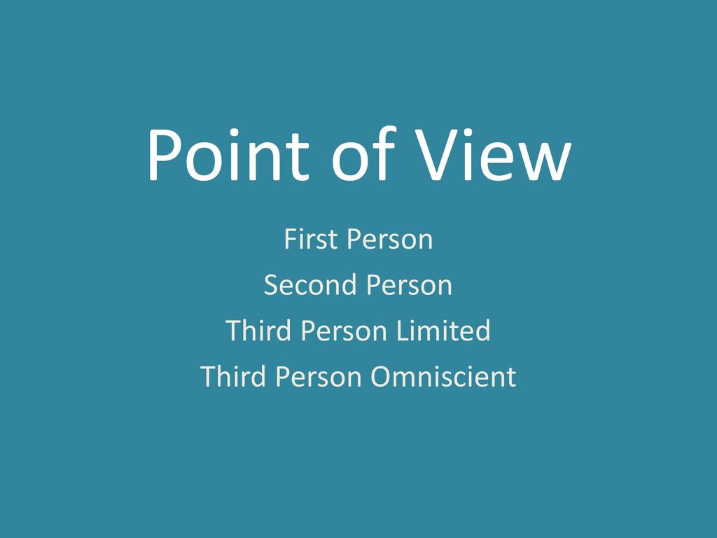 First clearance person omniscient