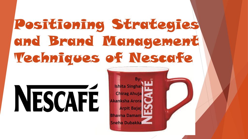 nescafe brand positioning