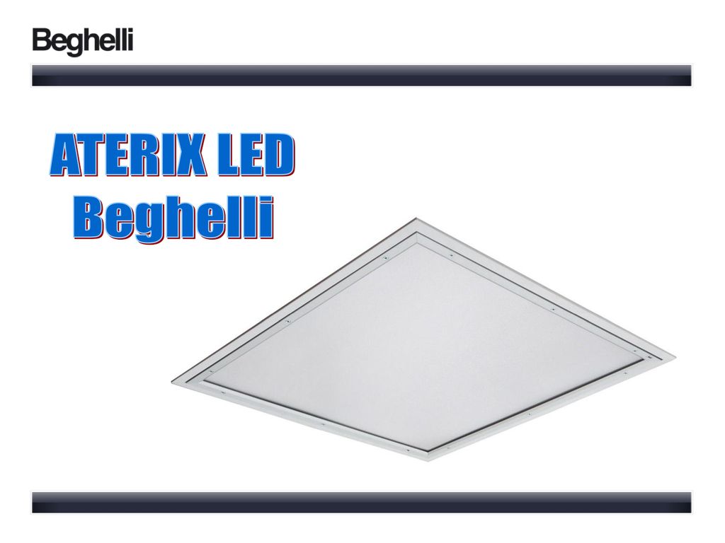 ATERIX LED Beghelli. - ppt download