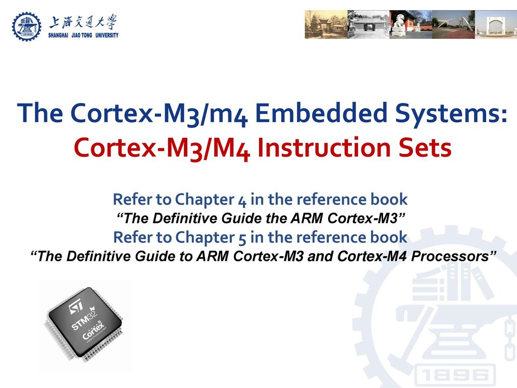 The Cortex M3 M4 Embedded Systems Cortex M3 M4 Instruction Sets Ppt Download
