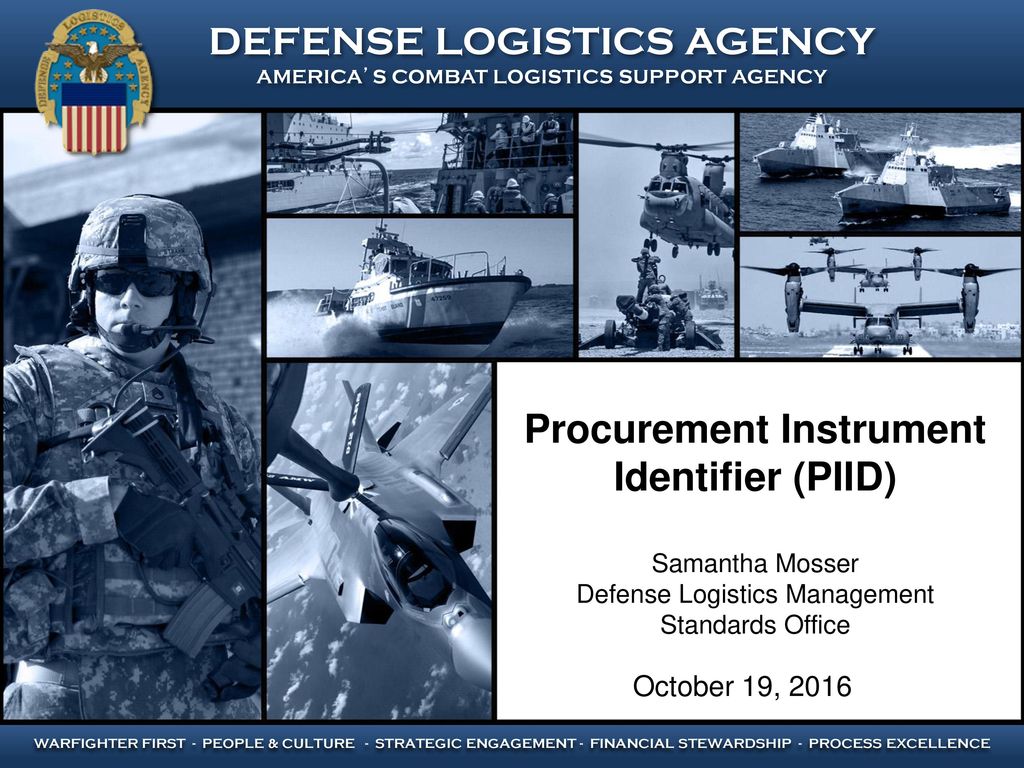 Procurement Instrument Identifier (PIID) - ppt download
