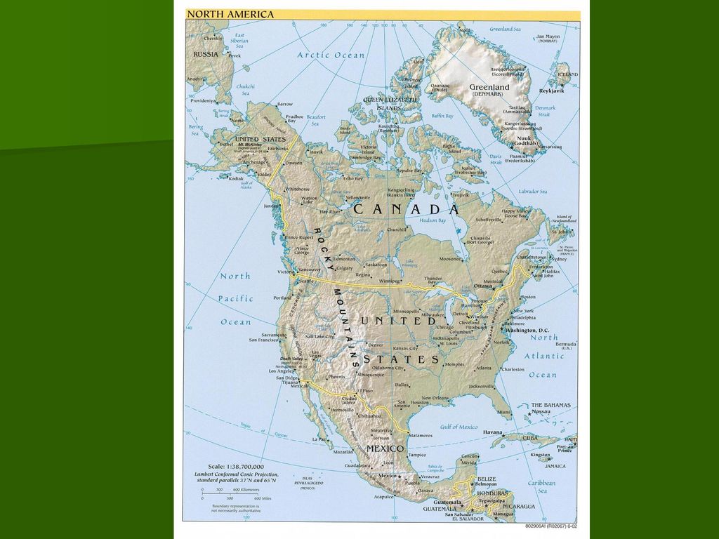 Политическая карта Северной Америки с реками. Гренада на карте Северной Америки. Тест по теме Северная Америка.