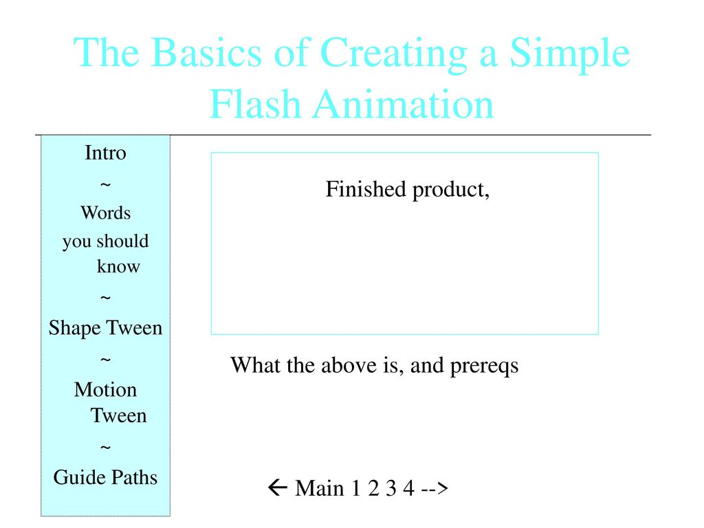 The Basics of Creating a Simple Flash Animation - ppt download The Basics of Creating a Simple Flash Animation - ppt download