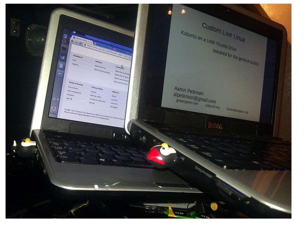 Custom Live USB Linux Kubuntu on a USB Thumb Drive - ppt download