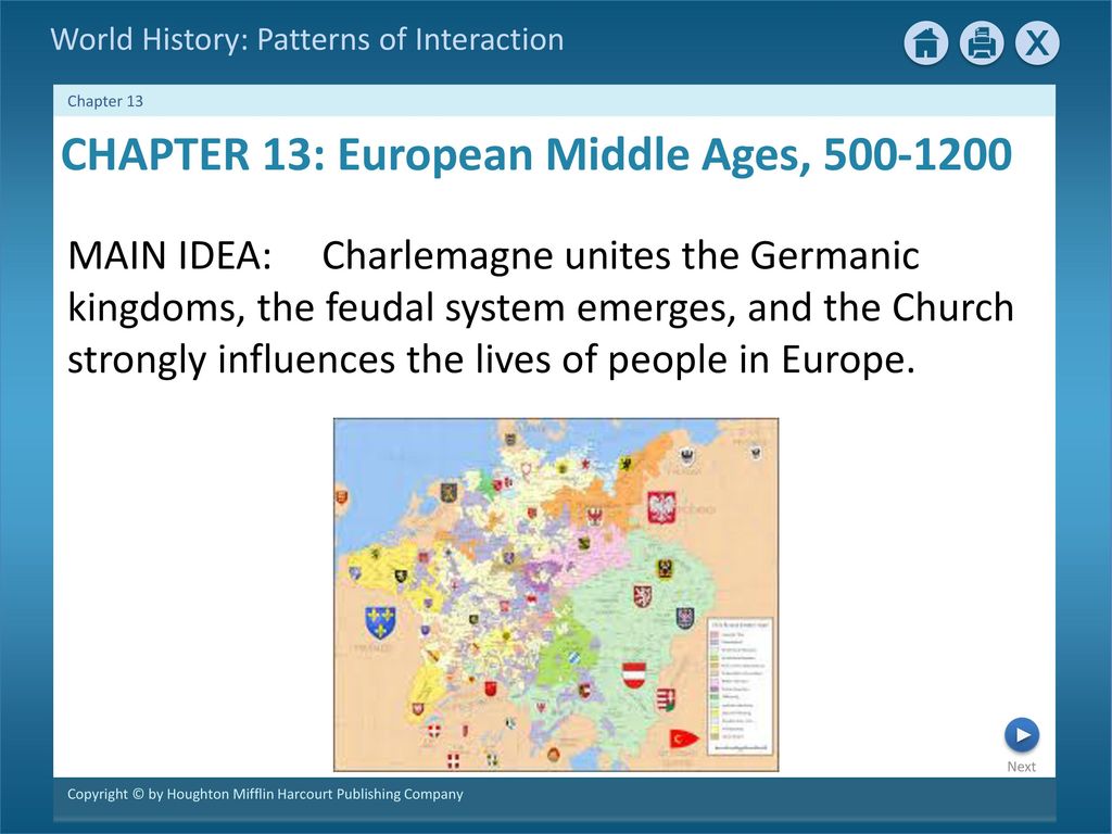 chapter 13 european middle ages