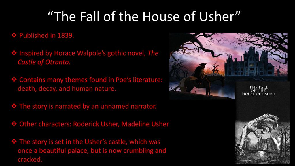 Реферат: The Fall Of The House Of Usher