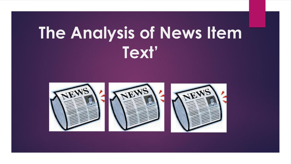 news item text in english