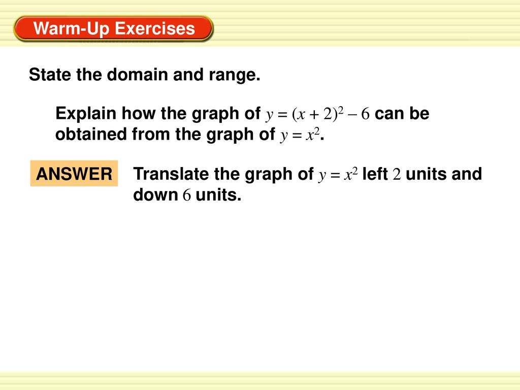 State The Domain And Range Ppt Download State The Domain And Range Ppt Download