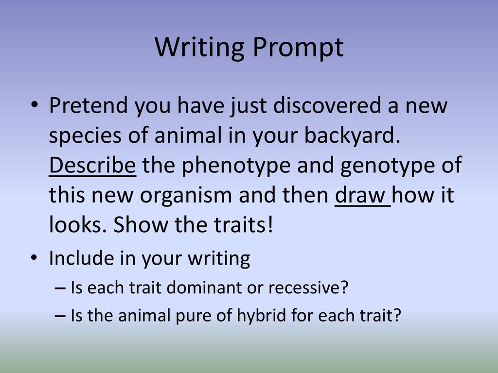 dominant traits include dominant traits include