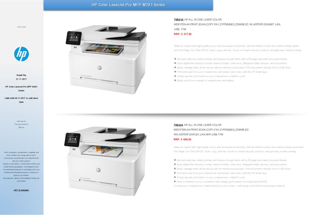Как установить и настроить принтер HP LaserJetPro MFP M125ra
