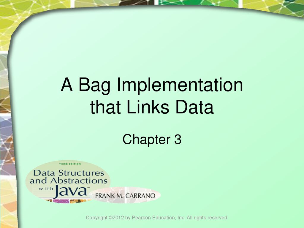 A Bag Implementation that Links Data - ppt download