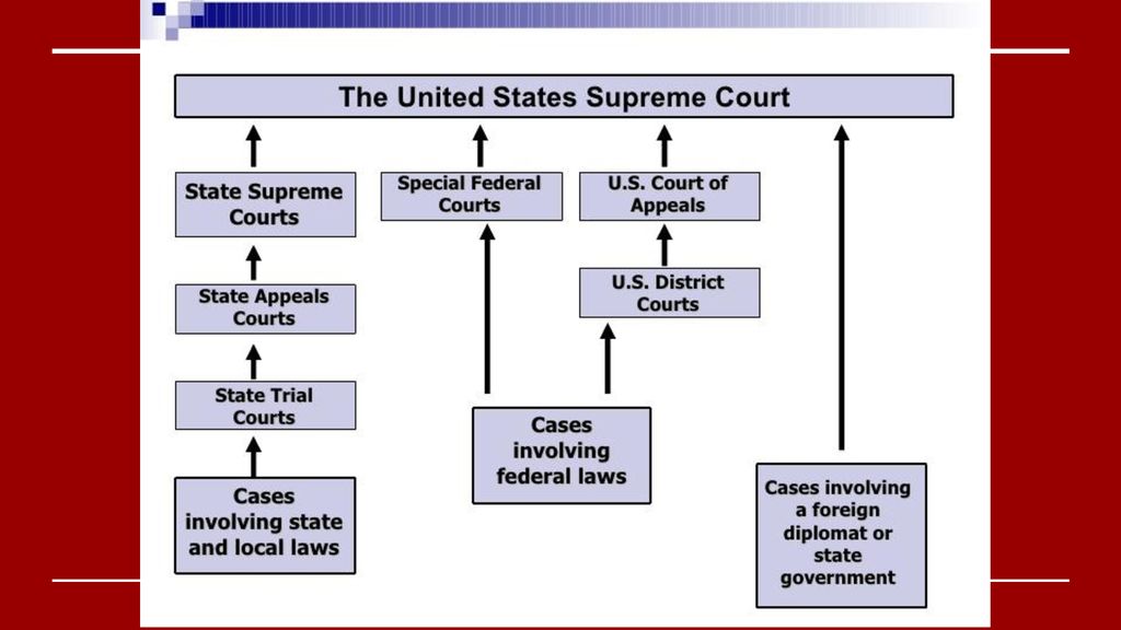 Judicial system. The Federal Court System of the USA. Federal and State System of Courts USA. Judicial System of the USA. Судебная система США на английском.