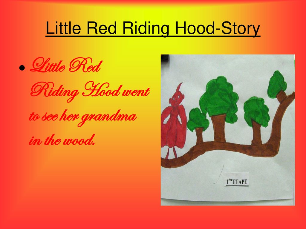 Little Red Riding Hood Story Ppt Download