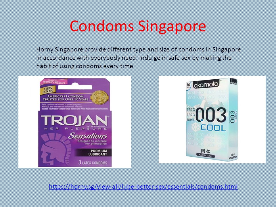 Condoms Singapore Horny Singapore provide different type and size of condoms  in Singapore in accordance with everybody need. Indulge in safe sex by  making. - ppt download