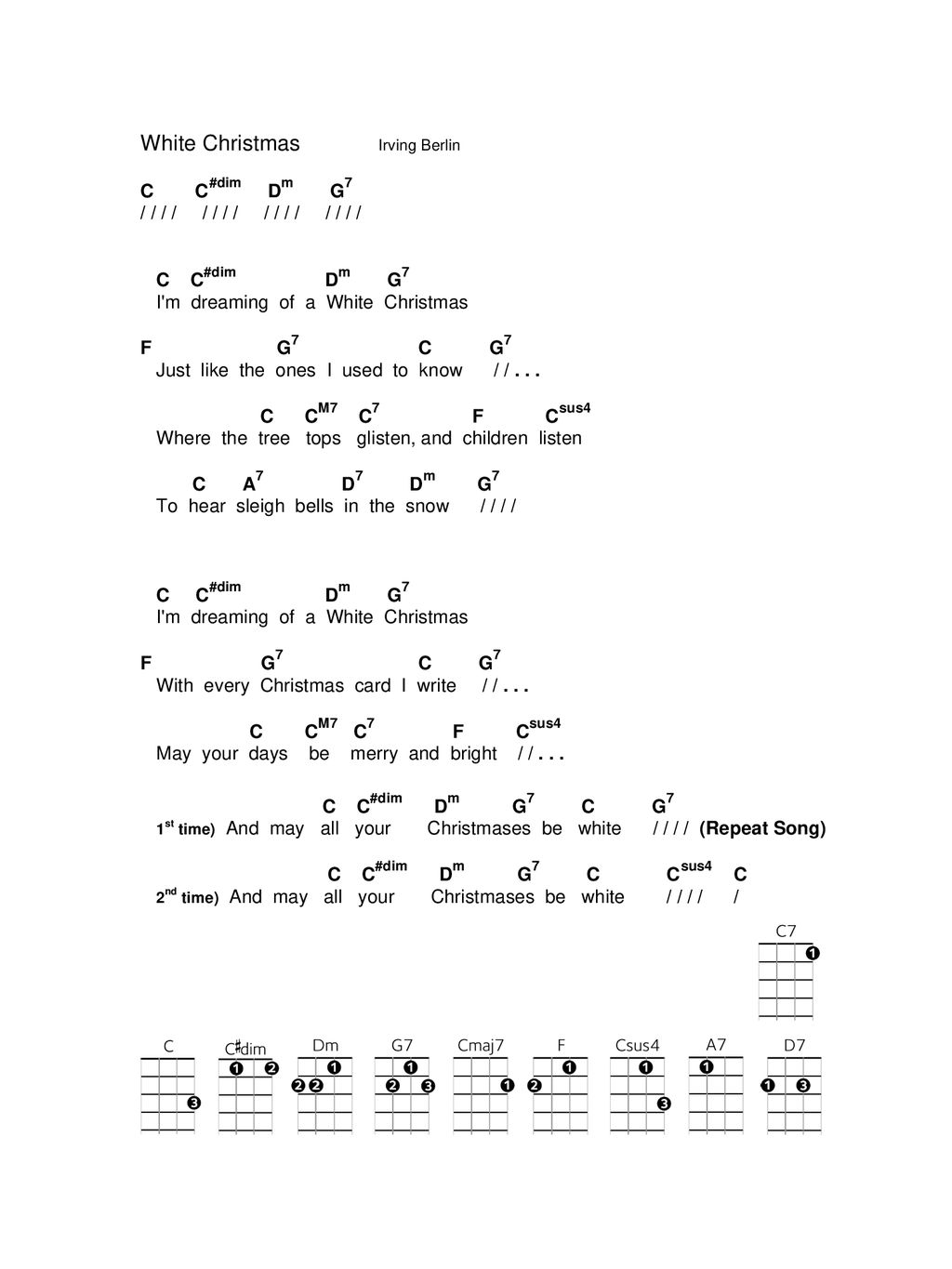 December 17 Playlist Peninsula Ukulele Group Happy Holidays to Uke