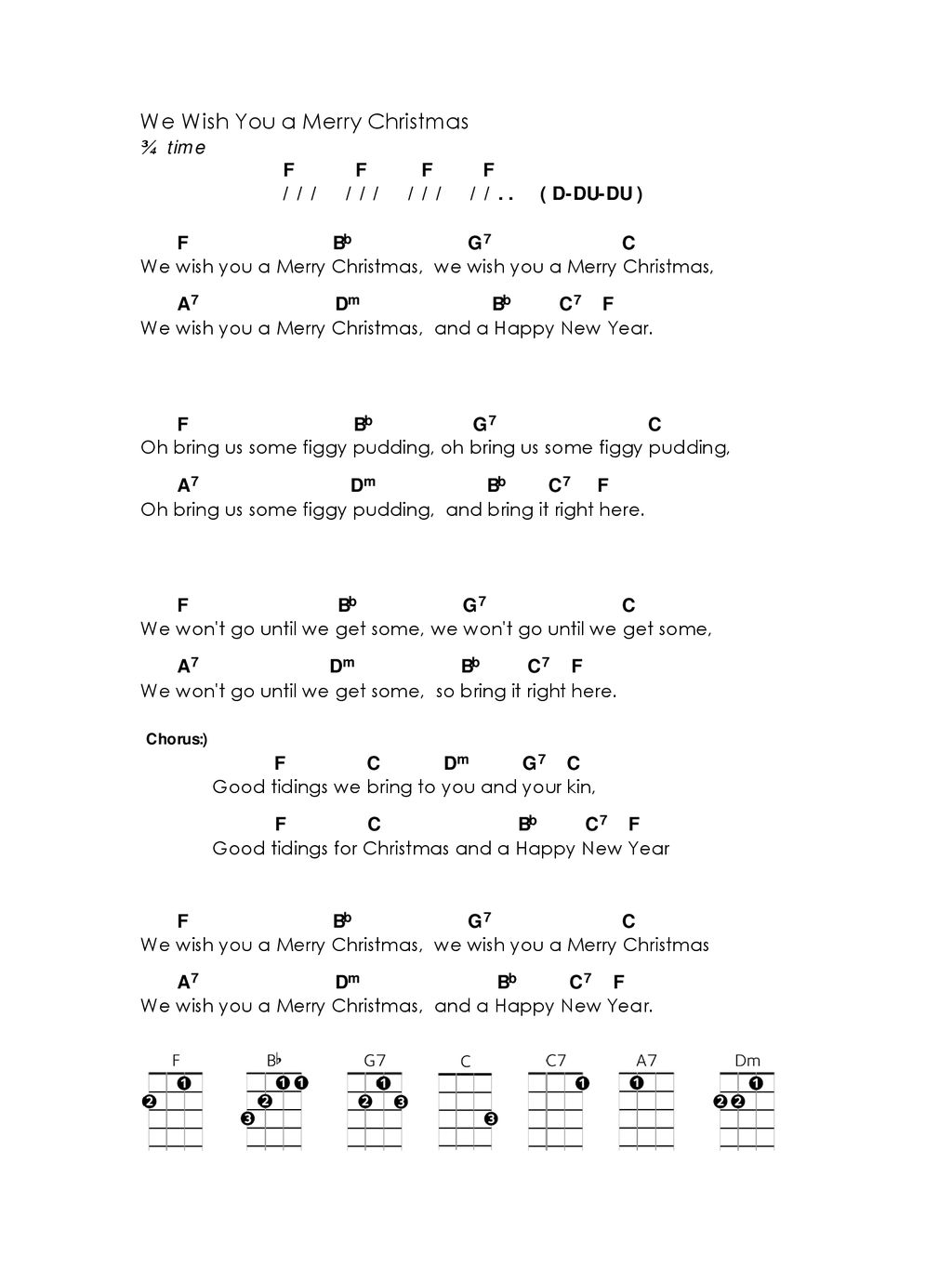 December 17 Playlist Peninsula Ukulele Group Happy Holidays to Uke