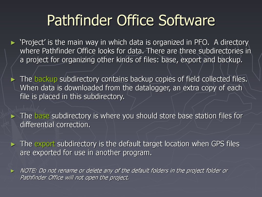 Pathfinder Office Software - ppt download