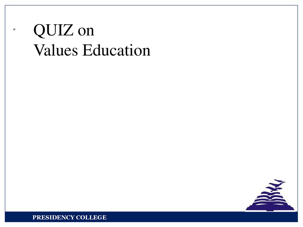 value education questions