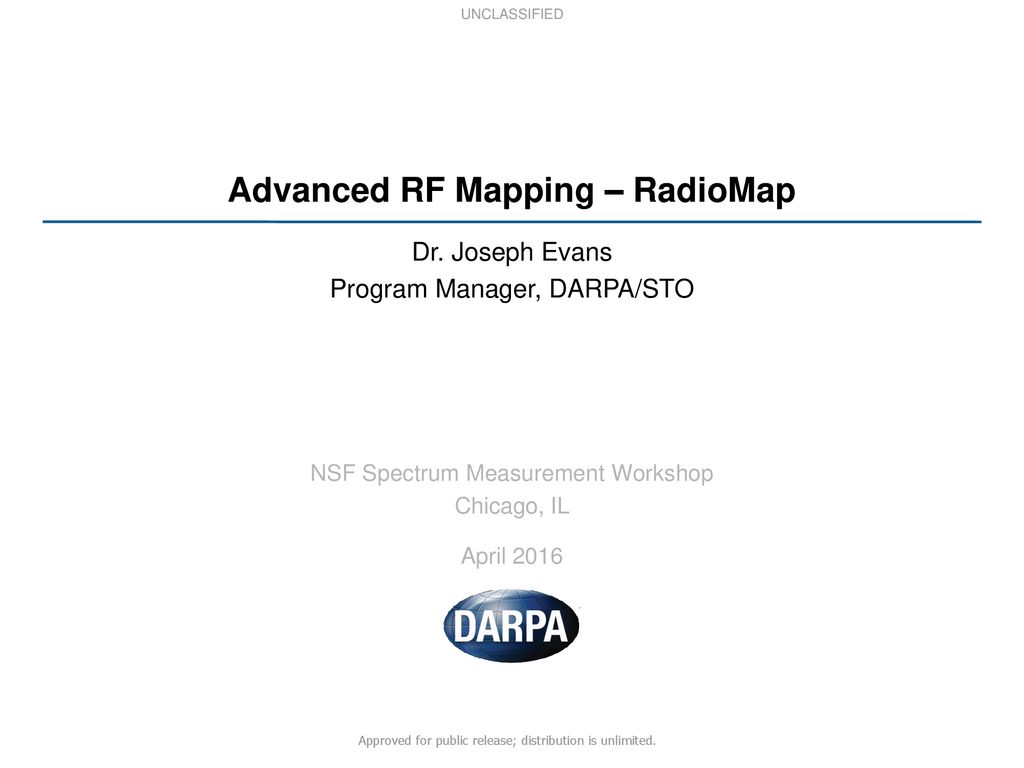 Advanced RF Mapping – RadioMap - ppt download
