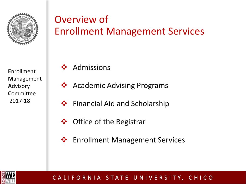 Overview of Enrollment Management Services - ppt download