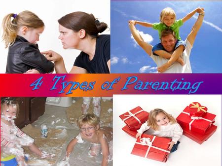 Learning Targets  Define the 4 types of parenting styles  Analyze parenting styles for further depth of understanding  Create informative posters on.