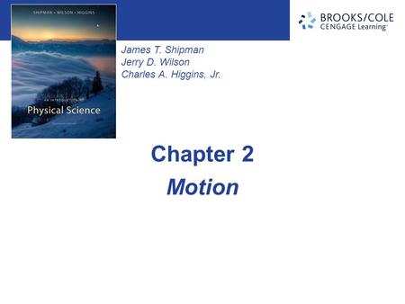 Chapter 2 Motion.
