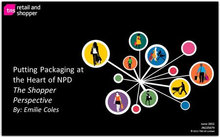 June 2011 JN225079 © 2011 TNS UK Limited Putting Packaging at the Heart of NPD The Shopper Perspective By: Emilie Coles.