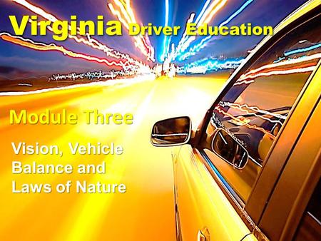 Virginia Driver Education