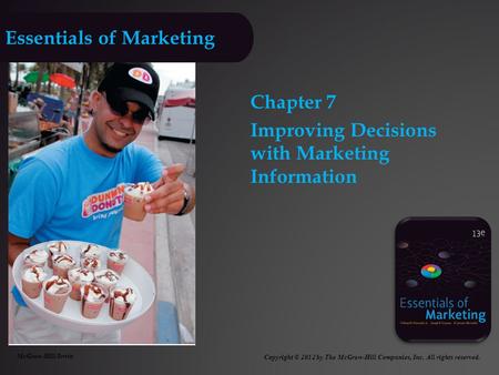 Essentials of Marketing 13e