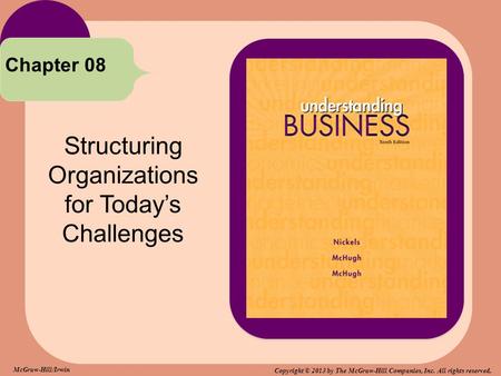 Structuring Organizations for Today’s Challenges
