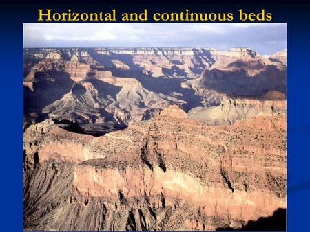Horizontal and continuous beds