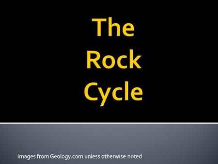 Images from Geology.com unless otherwise noted